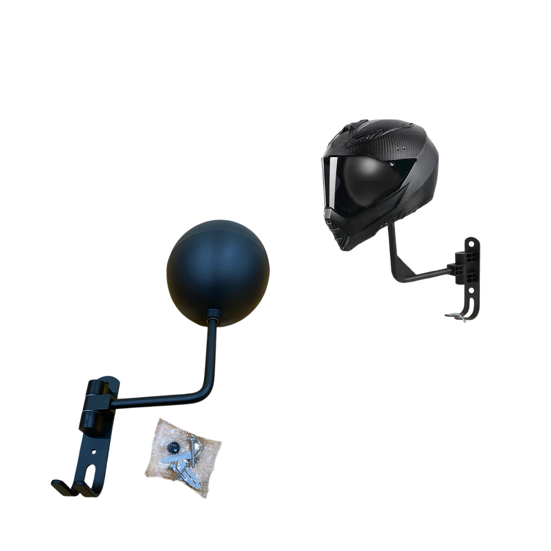 motorcycle helmet holder